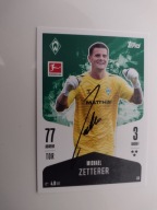 Karta topps match attax autograf Bundesliga Werder Michael Zetterer