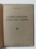 Stanisław Pigoń Główne problemy literatury ludowej 1947