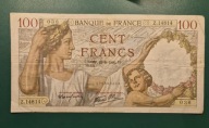 Francja 100 Franków 1940 typ Sully,seria Z.14814