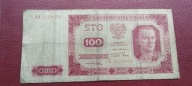 100 ZŁOTYCH 1948 ser.CZ st.4