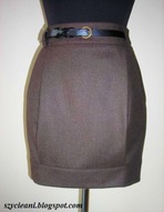 Spódnica brązowa tulipan brąz roz 38 ołówkowa