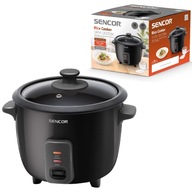 Parowar Sencor 0,6l czarny 300W garnek elektryczny gotowanie na parze