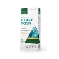 Kolagen Morski Medica Herbs 60k Skóra Stawy 450mg Czysty