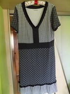 SUKIENKA Z FALBANKĄ PRZEWIEWNA Z WISKOZY R. XL/XXL