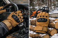 Rękawice ochronne robocze ciepłe do pracy