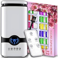 NAWILŻACZ POWIETRZA JONIZATOR 3W1 AROMATERAPIA + ZESTAW 12 OLEJKÓW PREZENT