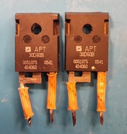 2szt. APT 30D60B Dioda ultra fast soft recovery 600V 30A