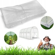 FOLIA NA TUNEL OGRODOWY SZKLARNIA FOLIAK ZAMIENNA UV-4 4x2,5m 10m² BIAŁY