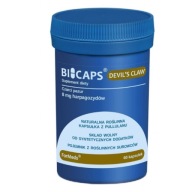 BICAPS DEVIL'S CLAW Ekstrakt z hakorośli rozesłanej 4% harpagozydów 60 kap