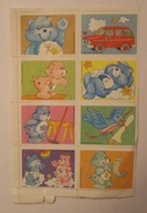 TROSKLIWE MISIE 1984 ROK - 1 BLOCZEK - ( 8 ZNACZKÓW ) - RZADKOŚĆ