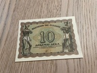 Grecja - 10 drachma - 1944 - UNC