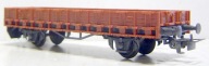 Liliput - wagon platforma 2-osiowa - OBB - zmieniony sprzęg ,wytarty napis