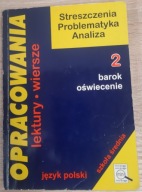 OPRACOWANIA LEKTURY WIERSZE 2 BAROK OŚWIECENIE