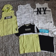 Tylko C&A bluzka t-shirt moro 158-164 5 sztuk bdb+