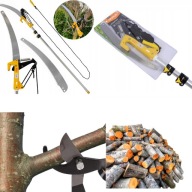 PIŁA TELESKOPOWA Z SEKATOREM NA TRZONKU 3,75m 375cm DO GAŁĘZI 2w1 MAMUTH