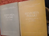 HISTORIA POLSKI DO 1795 T.1-2 /BARDACH, GIEYSZTOR,ŁOWMIAŃSKI, ARNOLD ..