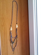 Bardzo ładny długi naszyjnik - nieużywany !!!