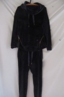 F&F DRES NA CHŁODNE DNI WELUR ROZM M