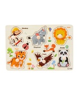 PUZZLE UKŁADANKA DREWNIANA DZIKIE ZWIERZĘTA