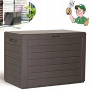 SKRZYNIA OGRODOWA BALKONOWA DO OGRODU KUFER 140L
