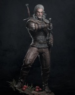 Żywica figurka Geralt "Wiedźmin" 1/10