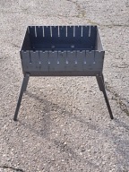 Grill mangal walizka 3mm na 8 szampurów