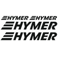 Naklejki Hymer na kampera przyczepę kempingową