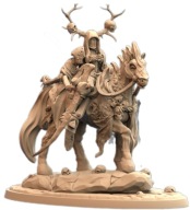 Herald of Putrefaction Zwiastun Choroby i Plagi Pinup RPG Druk 3D