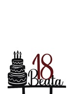 topper na tort dekoracja urodziny personalizacja TORT !!!