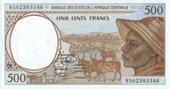 Gwinea Równikowa - 500 Francs - 1995 - P501N -St.1