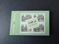 Zeszycik znaczkowy - Dworek w Bronowicach ze znaczkami Fi 3548 x2, czysty