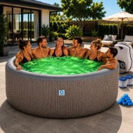 JACUZZI OGRODOWE PREMIUM SPA AVENLI 6 OSÓB LED 140 DYSZ 40°C