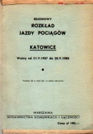 Rozkład jazdy PKP Katowice 31.V.1987 do 28.V.1988