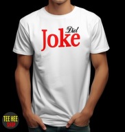 ŚMIESZNA KOSZULKA Z NAPISAMI DIET JOKE PARODIA T-SHIRT BIAŁY M