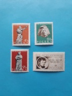 POLSKA 1955 ROK Fi 804-807** ROK MICKIEWICZOWSKI