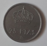 Hiszpania 25 peset 1982 Juan Carlos I (2) POLECAM