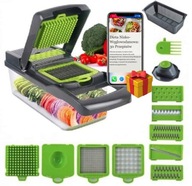 SZATKOWNICA KRAJALNICA DO WARZYW OWOCÓW SURÓWEK SAŁAT TARKA 13W1