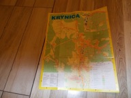 Krynica Zdrój plan miasta