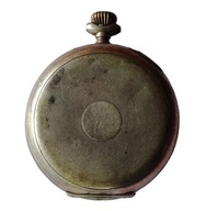 Przedwojenny męski zegarek kieszonkowy w srebrnej kopercie / srebro nr 2