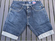 Męskie krótkie spodenki jeansowe HOUSE W30 L32 100% bawełna