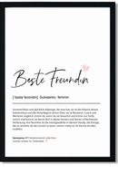 Ramka na zdjęcie, Prezent NAJLEPSZY PRZYJACIEL A4