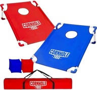 ORIGINAL CUP Cornhole Przenośny Zestaw Do Gry Plansza 8 Woreczków Pokrowiec