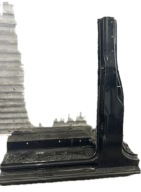 ĆWIARTKA Ford Transit Custom 2024 PRAWA PRAWY SŁUPEK ŚRODKOWY PRÓG mk2