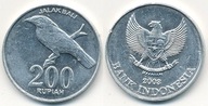 Indonezja 200 Rupiah - 2003r ... Monety