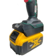 Adapter Dewalt Parkside X20V Bateria Akumulator Przejściówka Czarna