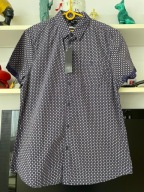 N KOSZULA F&F DELIKATNY FIOLET SUBTELNE ORIENTALNY WZÓR NOWA