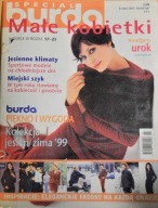 Burda special małe kobietki 2/1999 szycie wykroje krawieckie vintage retro