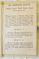 Fabrykacja tytoniu i tabaki Księstwo Warszawskie 1812 r.