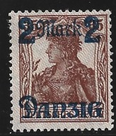 WMG Fi 28 III* Pp poddruk podwójny(oba - szpice w górę) atest Mi 43 I* DDN