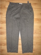 CLASSIC spodnie 3/4 ciepłe dzianina jodełka 42